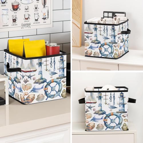 Panier de rangement vêtements pliable grand cube pour éliminer le désordre - 8