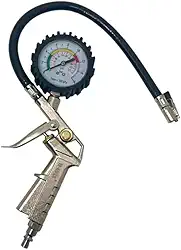 Compressor Calibrador de Pneus Portátil com Manômetro Bomba Carro Moto