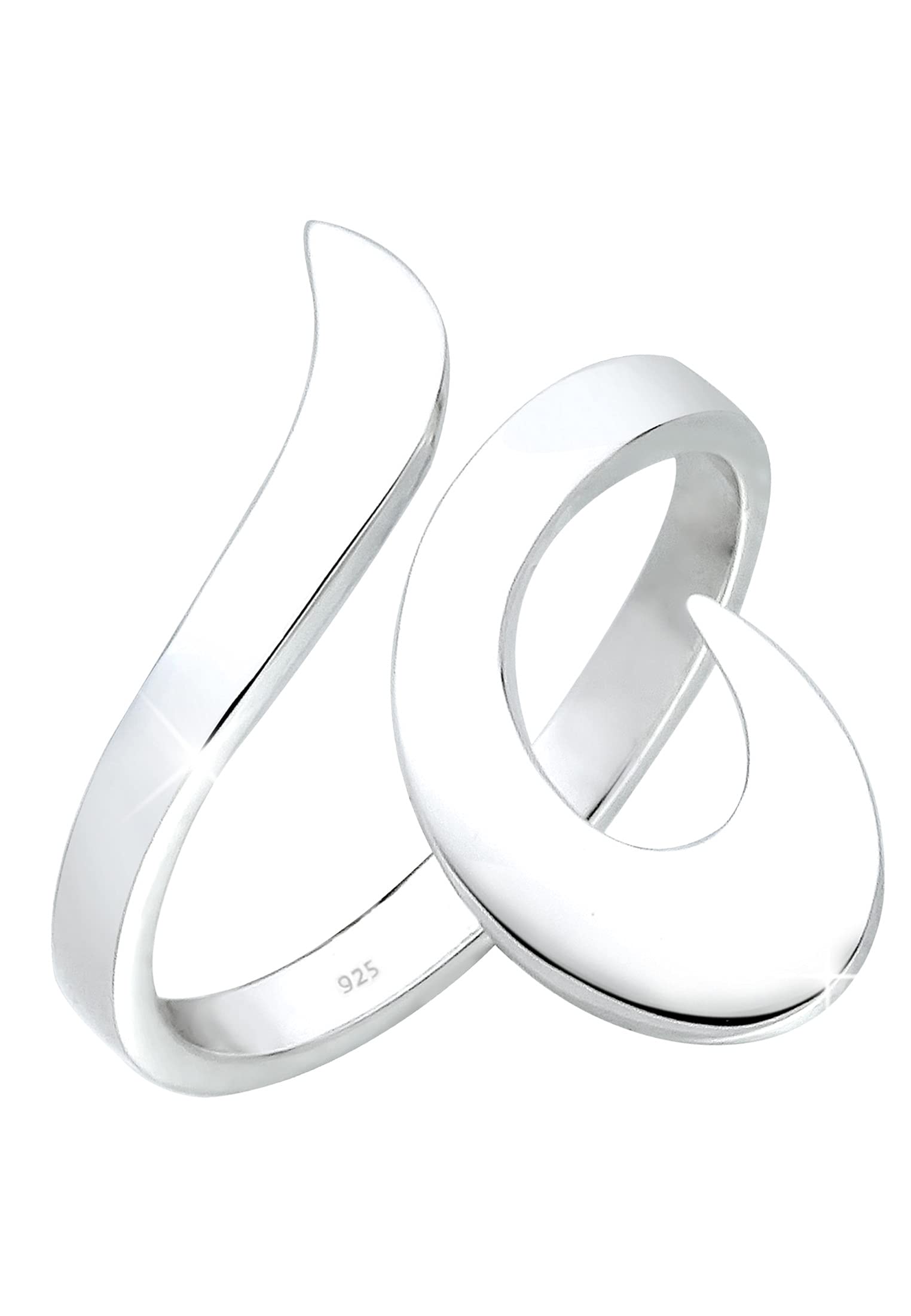 Elli Women's 925 Sterling Silver Ring, Size O