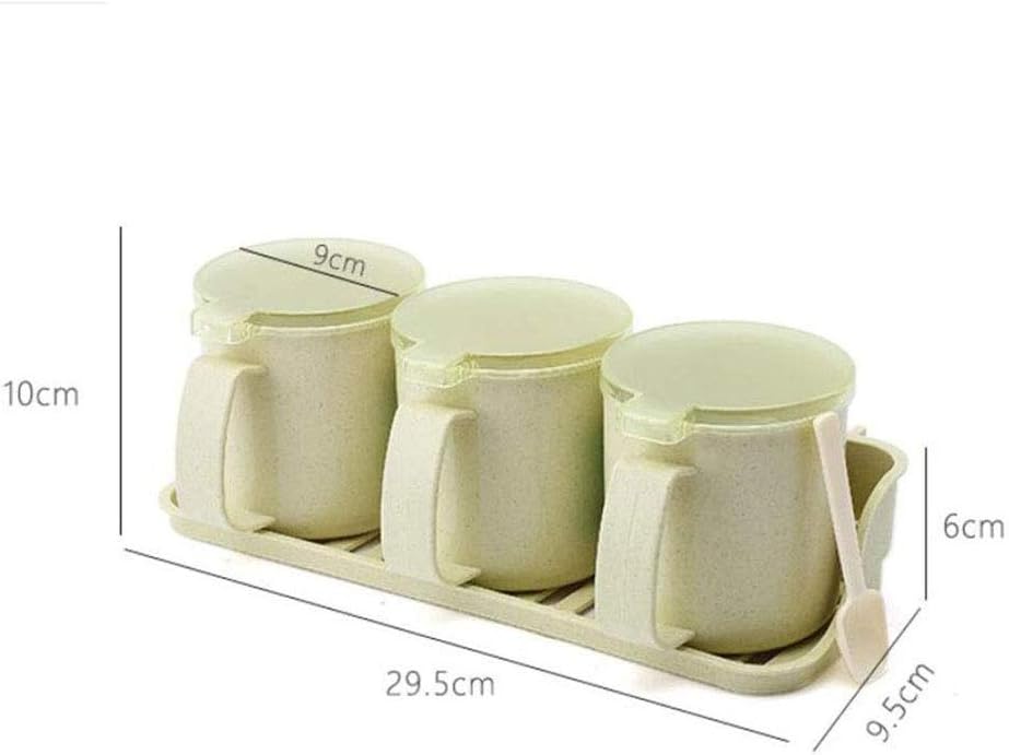 Seasoning Container Seasoning Box - Can Be Hung Supplies Seasoning Box Seasoning Jar Seasoning Box Salt Shaker Set (Color : B) (C)