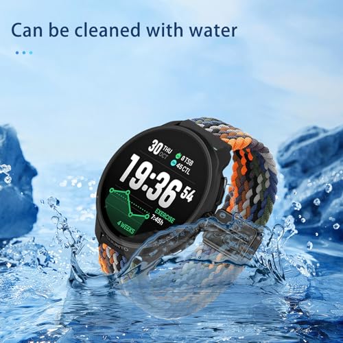 Correa de nylon trenzado para reloj SUUNTO Race 2 miniatura 4
