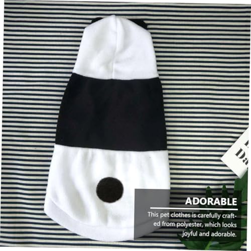 Disfraz de panda para perro tamaño XL miniatura 3