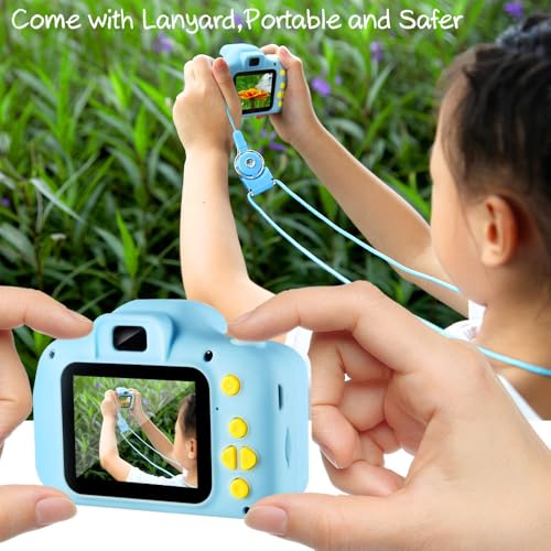 Image of Maizic Smarthome Kids Digital Camera for Photos & Video | Mini Camera Toy with 2-Inch Screen & USB Rechargeable | 40 MP Camera Toy | Fun & Educational Gift for Boys & Girls Age 3-10 | (Camy Blue)