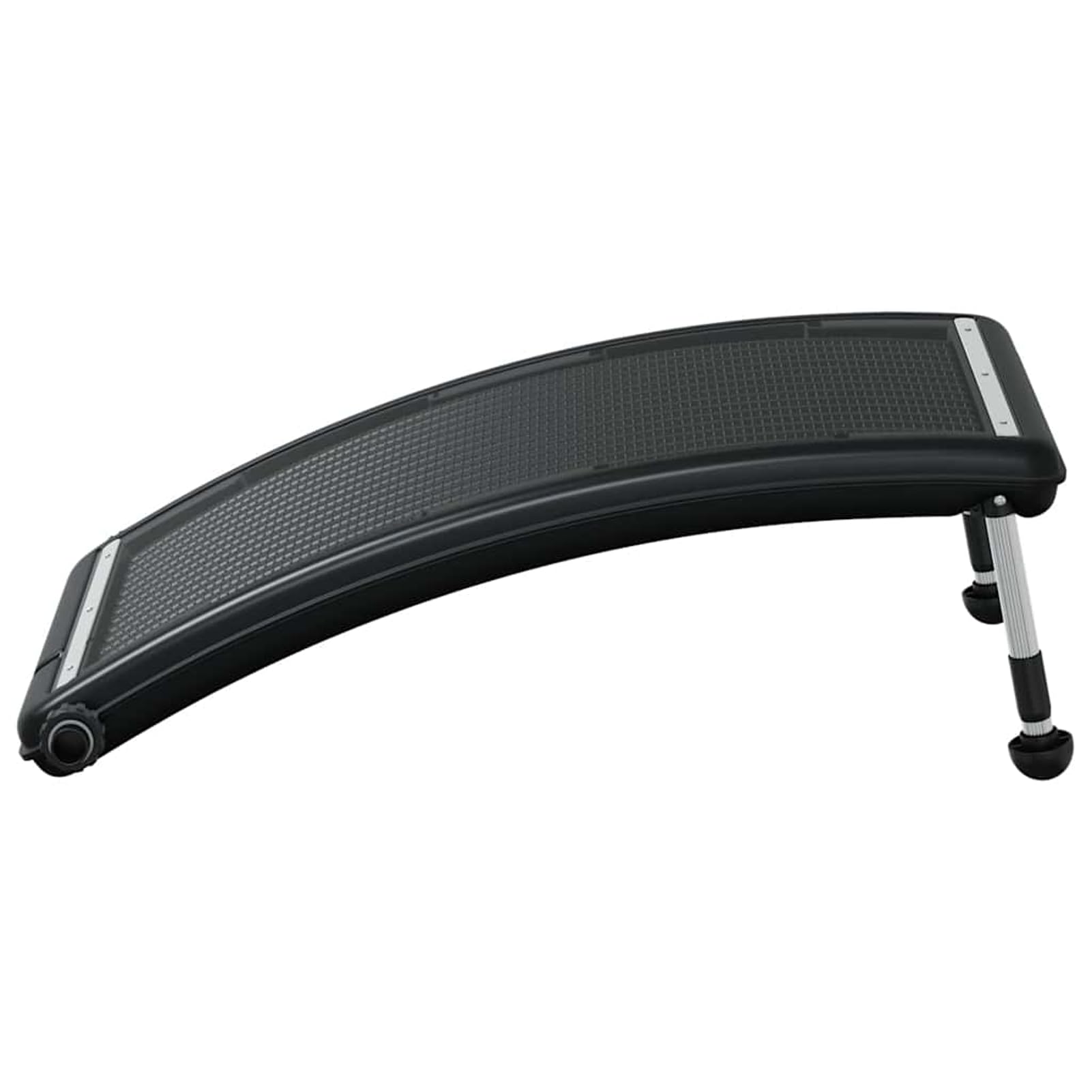 Gecheer Pannelli Solari Termici per Piscina, Riscaldatori Solari Curvi 110x65 cm in HDPE PC Alluminio, di Riscaldamento per Piscine Fuori Terra