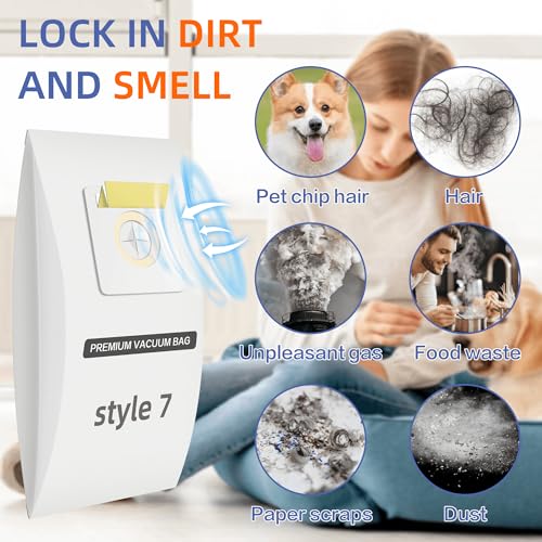 20-Pack-Style-7-Vacuum-bags-Compatible-with-Bissell-Upright-Vacuum-CleanersPart-32120173971Y7354535503554 20 Pack Style 7 Vacuum bags Compatible with Bissell Upright Vacuum CleanersPart 32120173971Y7354535503554