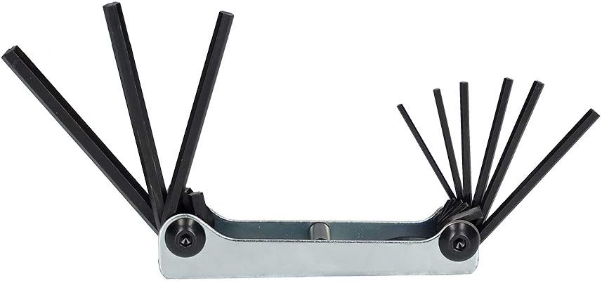 Urrea 4993 Folding Hex Key Set, 5/64-Inch