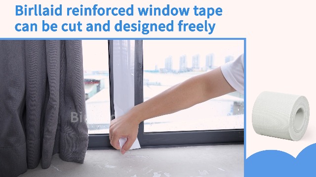 Image of Window Sealing Tape, Window AC Insulation Tape, White 3 Inch x 65 FT