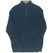 GH Bass Men's Long Sleeve Shaker Button Mock Sherpa Collar Sweater