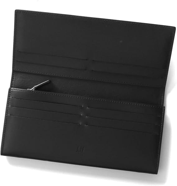 未使用✨dunhill ダンヒル サイドカー 長財布 札入れ カーフレザー 黒茶 dunhill（ダンヒル） 財布 サイドカー Sidecar かぶせ 長財布 カーフ
