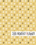 2019 Monthly Planner: Yearly Monthly Weekly 12 months 365 days Planner, Calendar Schedule, Appointment, Agenda, Meeting