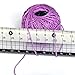 Crochet Thread Cotton Yarn Threads Balls 35 Balls Popular Rainbow Colors of Size 5 Crochet Thread 100% Long Staple Cotton Mercerized Cotton