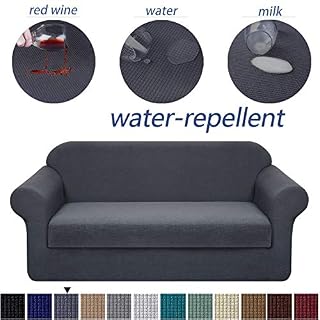 Granbest Premium Water Repellent Sofa Cover 2-Piece High Stretch Couch Slipcover Super Soft