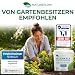 TESTSIEGER Bio Algenkalk für Buchsbäume – Widerstandskraft und Regeneration für anfällige Buchsbäume...
