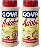Goya Adobo All Purpose Seasoning with Pepper Extra Large 28 oz Shakeable Canister (Pack of 2)