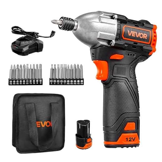 High-Speed Cordless Impact Driver with LED