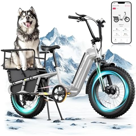 SISIGAD Peak1500W Electric Cargo Bike Cover