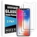 MAXFEND [3 PACK] For Apple iPhone X [Tempered Glass] Screen Protector [Anti-Scratch] [Anti-Fingerprint] [Bubble Free] with Lifetime Replacement Warranty