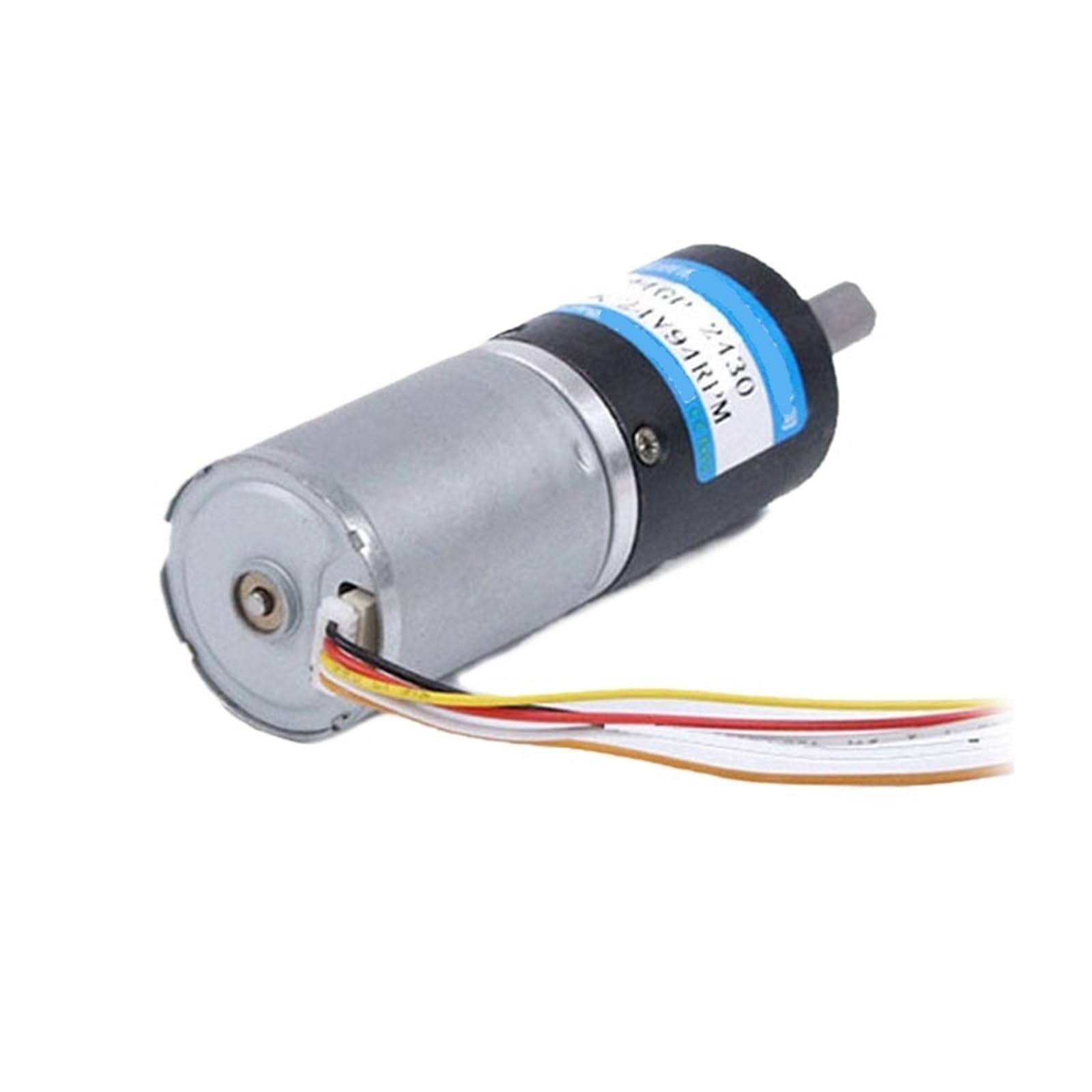ZIDRMTKVK 12V 2.8W 24V 3W Brushless Planetary DC Gear Motor 24mm 24GP-2430 Speed Regulation Miniature(6mmMotor and bracket,12V 40RPM)