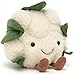 Jellycat Chou-fleur amusant en peluche à collectionner