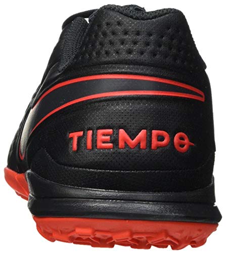 Chuteira Society Nike Tiempo Legend 8 Preto/vermelho