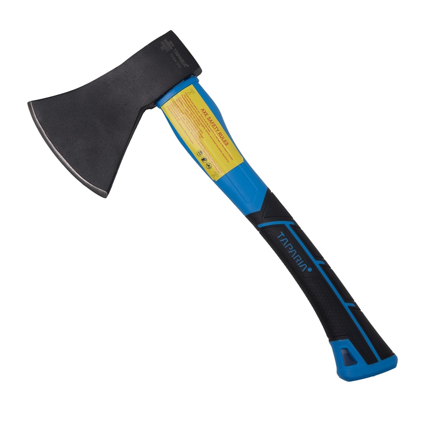 Taparia FHSA 1000 Steel Axe with Fiberglass Handle (1000g / 1 Kg)-Ergonomic Non-slip Handle, Protective Rubber Handle-Balanced Weight Distribution, Vibration-Absorbing Handle-Lightweight-picture-19