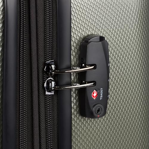 Image of SwissGear 7272 Energie Expandable Hardside Luggage with Spinner Wheels and TSA Lock, Gunmetal, 2-Piece Set (19 /27)