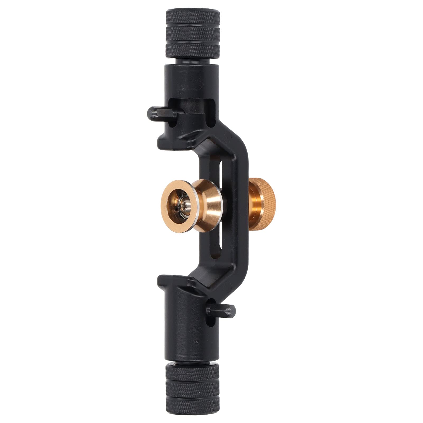 Fafeicy Outil de Dénudage de Fibre Optique, Double Tête, Alliage d'Aluminium, Réglable 8-28,6mm, pour Câble Blindé