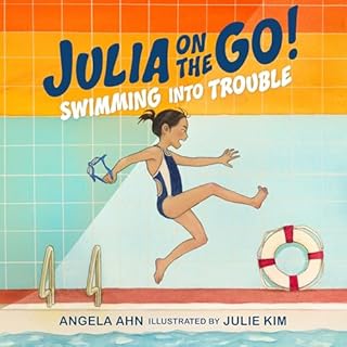 Swimming into Trouble Audiolibro Por Angela Ahn arte de portada
