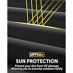 We1Fit Women's UPF 50+ Sun Protection Jacket Hoodie Sun Shirts Hiking Running Athletic Shirt - Image 5