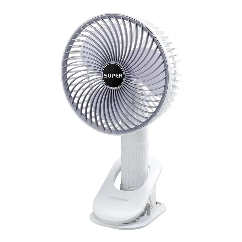 ALF Electric Fans Multi-function Adjustable USB Charging Desktop Clip Electric Fan, Support 3 Speed Control (Pack Of 1) (B0D82152F6) Amazon Price History, Amazon Price Tracker
