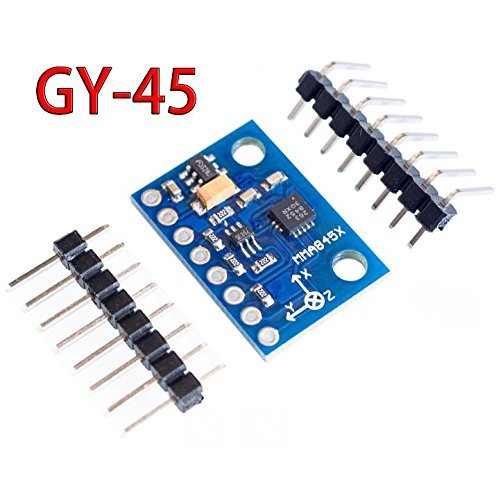 TECNOIOT 2pcs GY-45 MMA8452 Digital Triaxial Accelerometer High-precision Inclination - Image 2