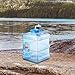 RNXRZANK Portable Water Storage Container with Handle for Outdoor Use, 10L Square