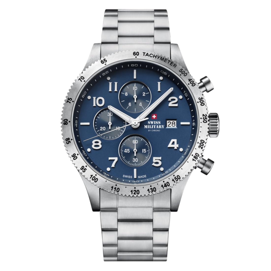 Swiss Military by Chrono Analogue Blue Dial Mens Watch-SM34084.02 (B0CCSP4PBF) Amazon Price History, Amazon Price Tracker
