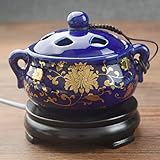 Rango de uso: el soporte de incienso es espléndido y se ve clásico, y también hay practicidad, quema palos y conos. Se aplica a la sala de estar, el dormitorio, la casa de té, la casa de yoga, la tienda, la oficina, etc.