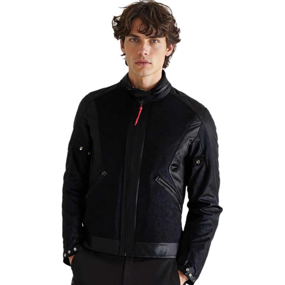 Helstons Stoner Evo Air Mesh Kurtka tekstylna motocyklowa, czarny, XL