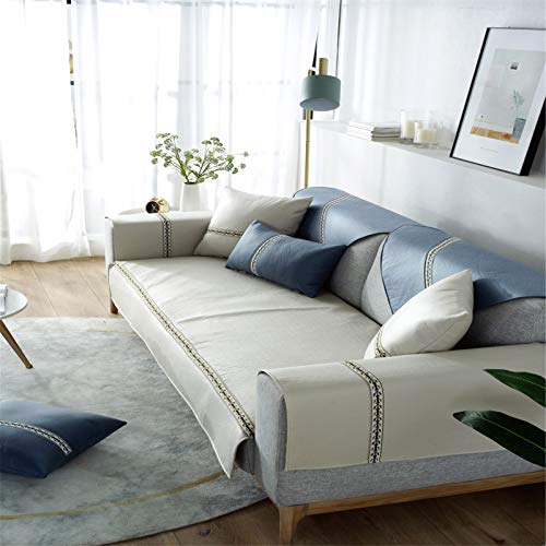 Yingm Home Woonkamer Sofa Cover Nordic Eenvoudige Non-stick Pet Sofa Kussenhoes Hoogwaardige Waterdicht en Urine-proof… - Afbeelding 5