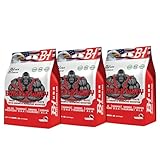 Gorilla Whey Protein 6kg Bundle (3×2000g) | Premium Whey Protein Concentrate | 26.1g Protein per Serving for Muscle Growth & Recovery – Black Hammer USA (2000, Schokolade)