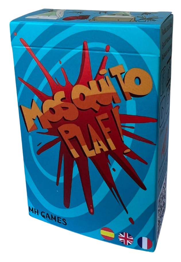 Mosquito PLAF! - Juego de Cartas Divertido para Familias y