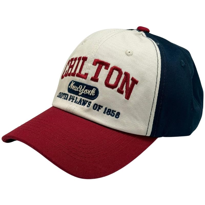 Image of The Tie Hub Chilton Soft Cotton Baseball Caps for Men | Unisex Breathable Cap for Sports, Gym, Cricket, Dance, Travel | Adjustable Free Size
