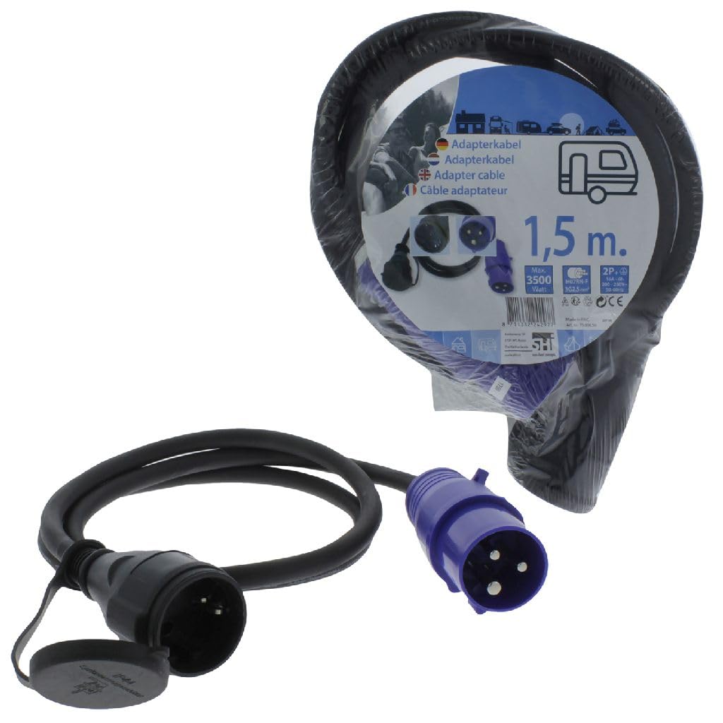 Câble de transition CEE pour brancher une prise standard 3x2,5mm