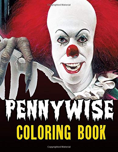 Buy Pennywise Coloring Book: Stephen King Books with Fun, Easy ...