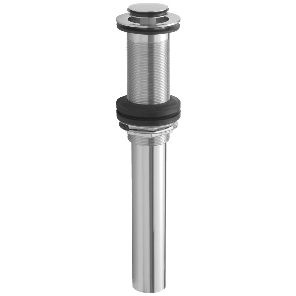 Jaclo 819-ULB Finger Touch Plug Lavatory Drain components and installation diagram