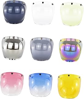 INOOMP Capacetes Gorro Para Motocicletas Capacete De Equitação Escudo À Prova De Vento Capacete De Ciclismo Óculos Viseira Capacete De Motocicleta Cerca De PC Botão A Cerca Meio Capacete