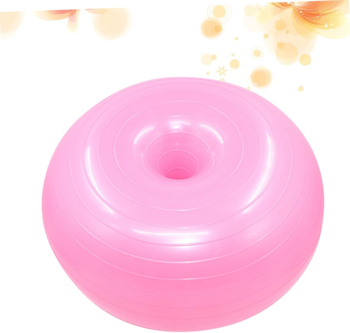 Exercise Ball Yoga Ball Seat Peanut Physical Therapy Exercise Pump High Grip Burst-Resistant Yoga Auxiliary