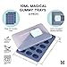 Magical Butter Machine 10ML Silicone Non-Stick Gummy Trays - Perfect for Making Hard Candy, Chocolate, DIY Gelatin Durable and Easy to Clean
