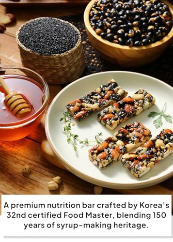Korean Food KANG BONG SEOK Jocheong Gangjeong Nut Bars, Vegan, 25 Count - image 7