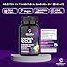 KANNAFOCUS - Natural Kanna Extract 50mg, Fermented Sceletium Tortuosum & Bioperine® - Focus, Mood & Mental Wellness Support - Herbal Nootropic for Daily Clarity & Energy - 30 Capsules