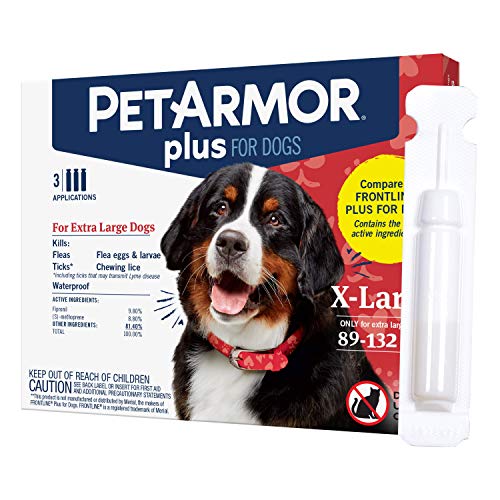 PetArmor Plus Flea and Tick Prevention for Dogs, Dog Flea and Tick Treatment, Waterproof Topical, Fast Acting, X-Large… - Image 6