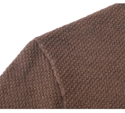 Men's Fall Warm Long-Sleeved Sweater Daily Commute Stretchable Pullover3