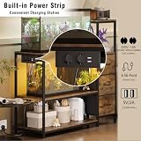 VEDECASA meuble support 108 cm avec prises et 3 tiroirs photo 4